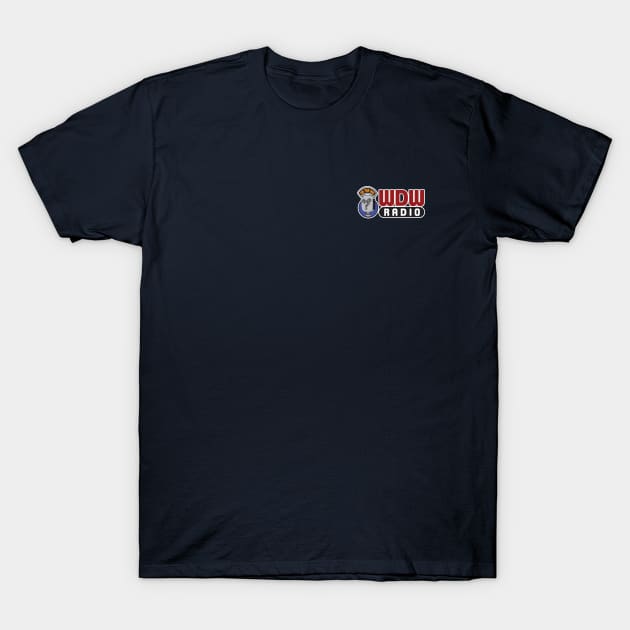 WDW Radio Pocket Logo T-Shirt by wdwradio